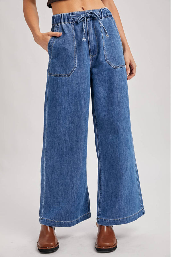 Hyde Denim Paper Bag Jeans