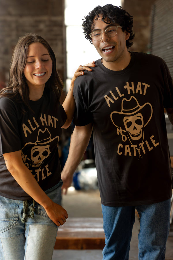 All Hat No Cattle Western Tee