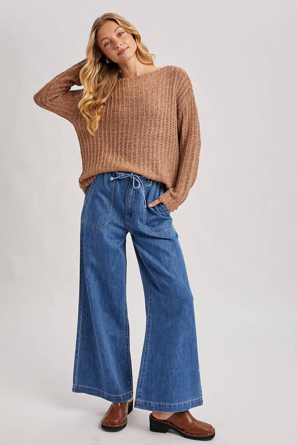 Hyde Denim Paper Bag Jeans