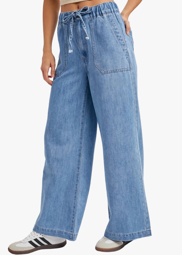 Hyde Denim Paper Bag Jeans