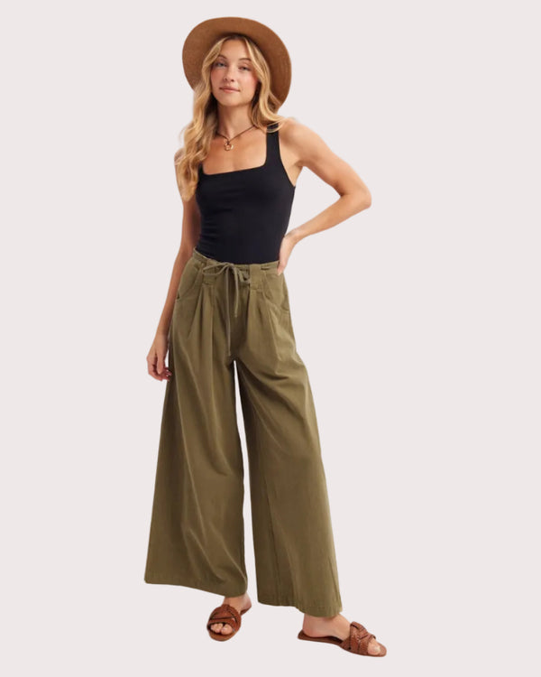 Senna Wide Leg Palazzo Chino