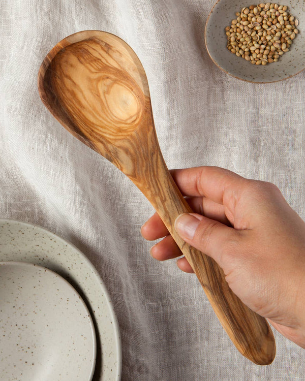 Curved Olive Wood Spoon