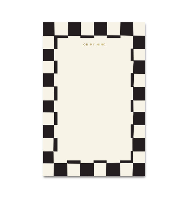 Chessboard Memo Notepad