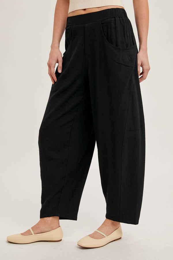 Carter Linen Barrel Pants