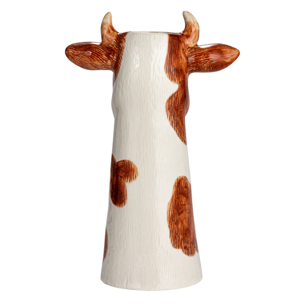Mavis Hand Painted Cow Vase