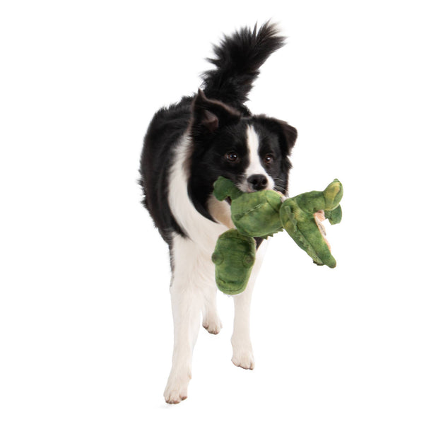 Gator Jointed Shake Dog Toy