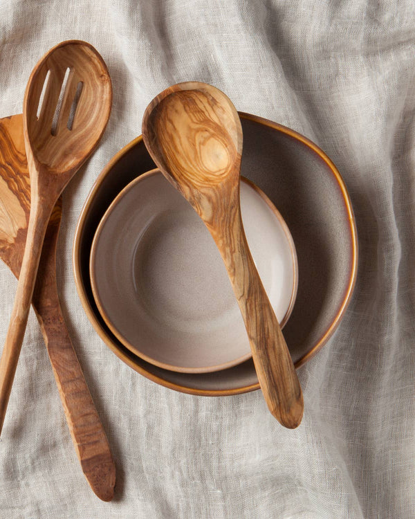 Curved Olive Wood Spoon