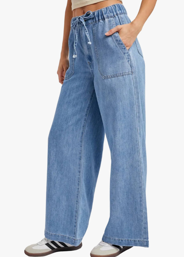 Hyde Denim Paper Bag Jeans
