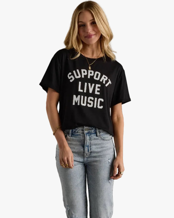 Support Live Music Tee