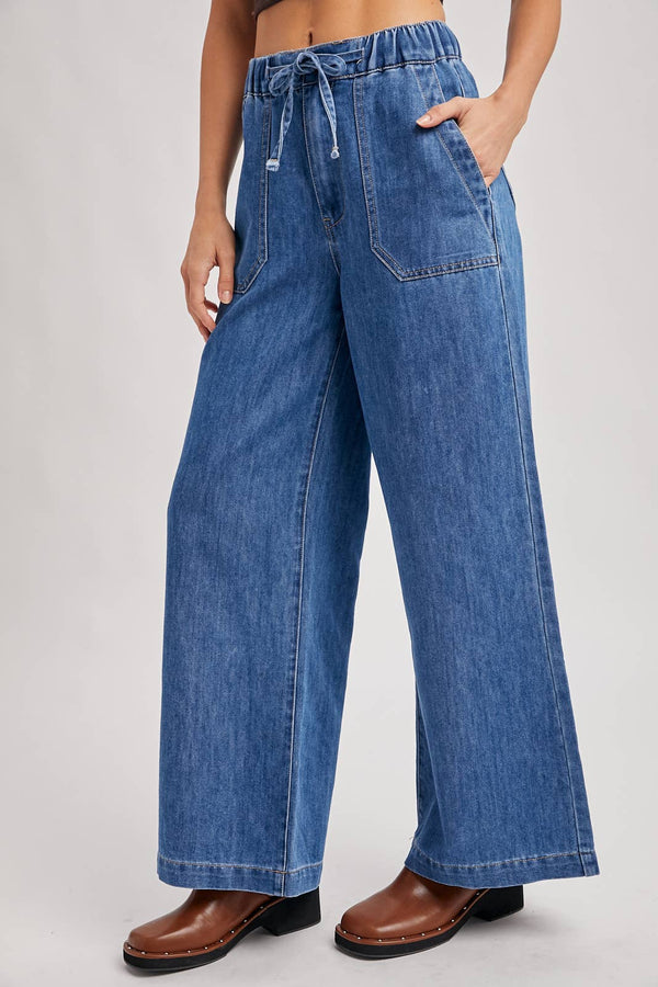 Hyde Denim Paper Bag Jeans