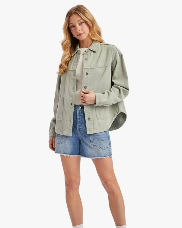 Gwendolyn Denim Shacket