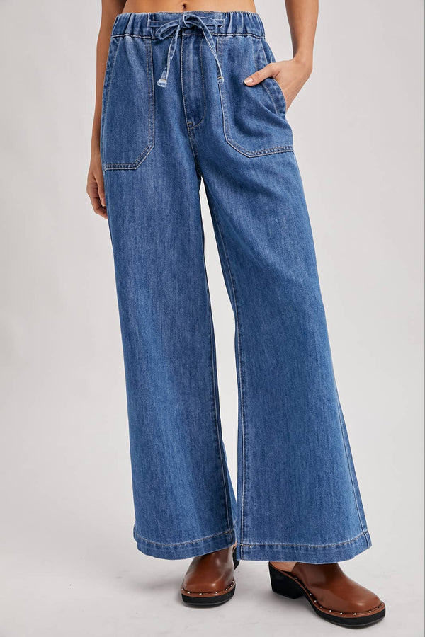 Hyde Denim Paper Bag Jeans