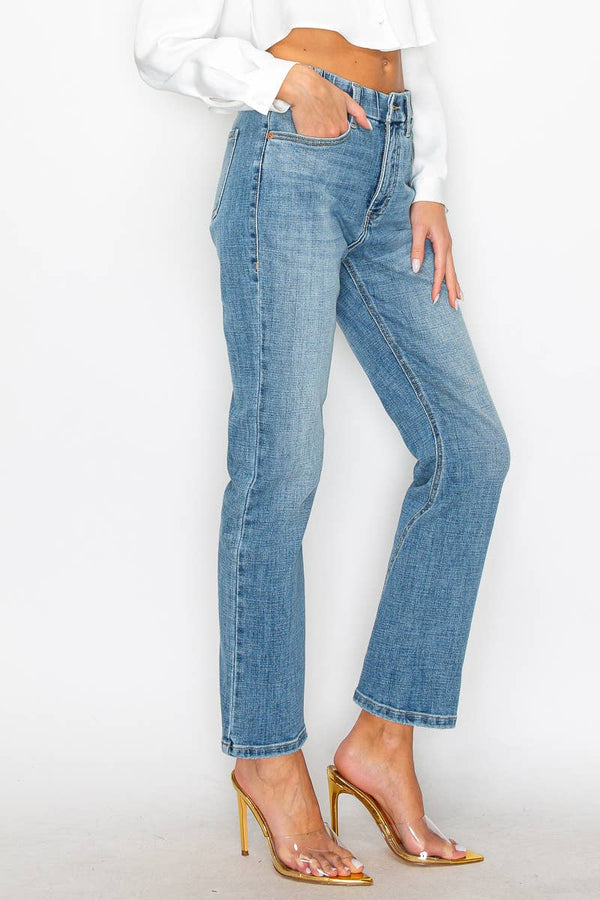Helena High Rise Straight Jean