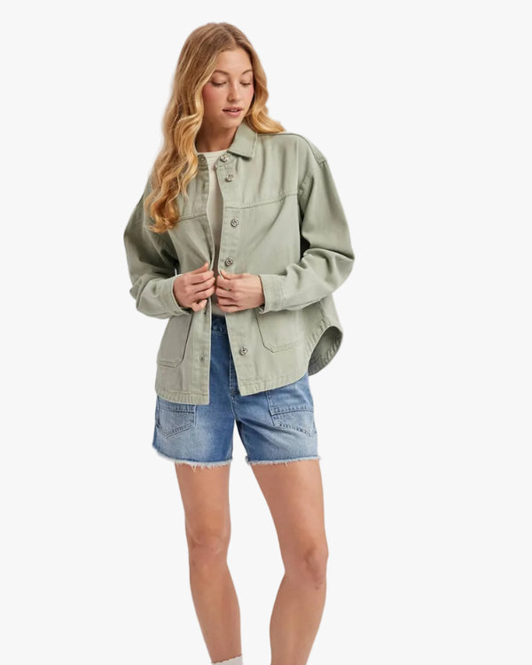 Gwendolyn Denim Shacket