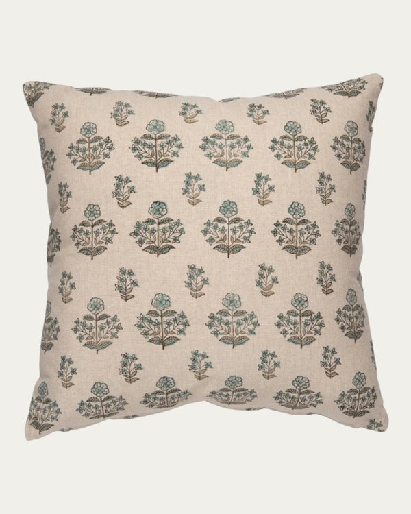Salvia Block Print Pillow