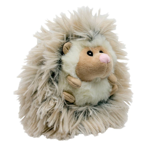 Fluffy Baby Hedgehog w/ Squeaker