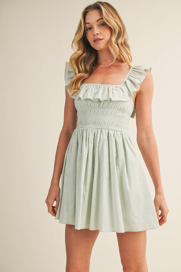 Cadance Back Tie Dress