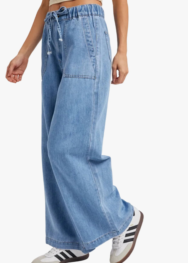 Hyde Denim Paper Bag Jeans