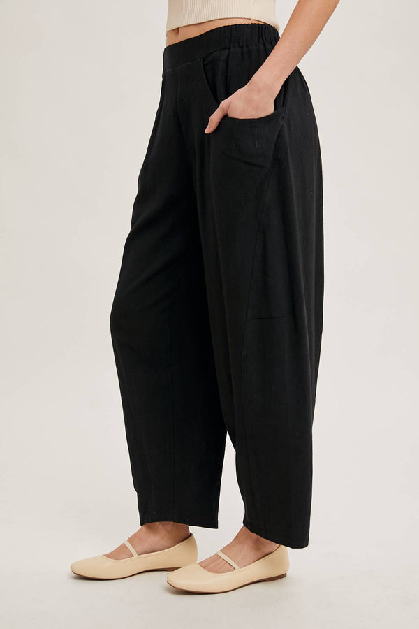 Carter Linen Barrel Pants