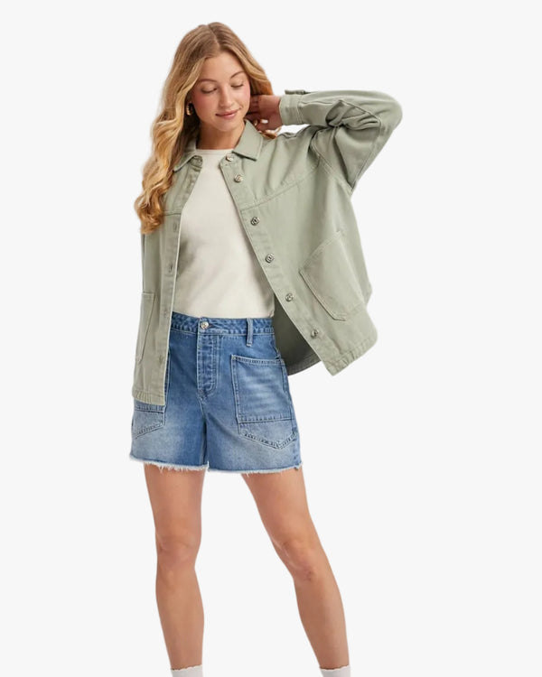 Gwendolyn Denim Shacket