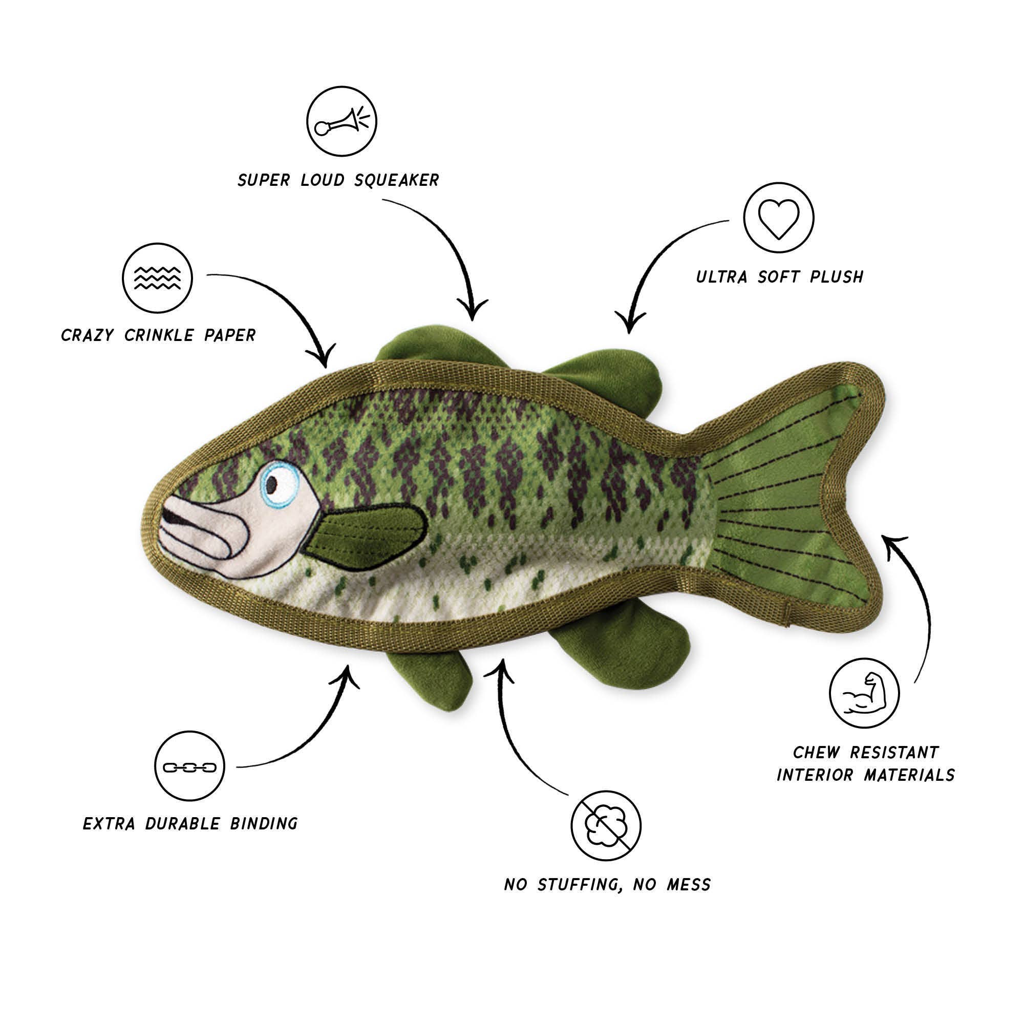 Dumb Bass Dog Toy