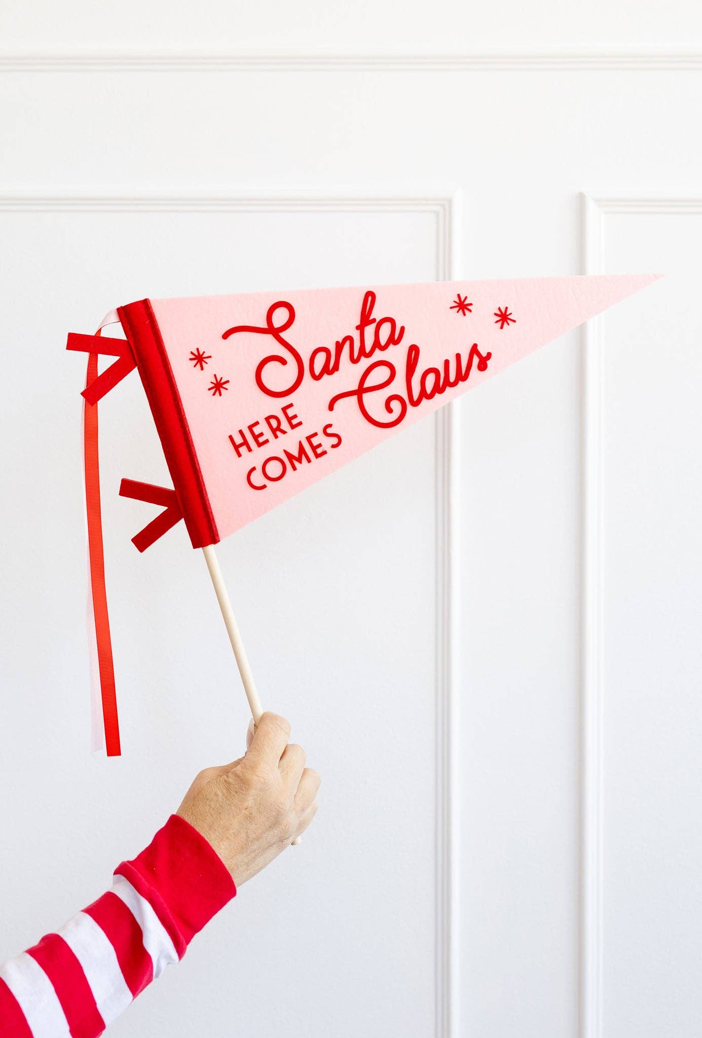 Santa Felt Pennant Banner