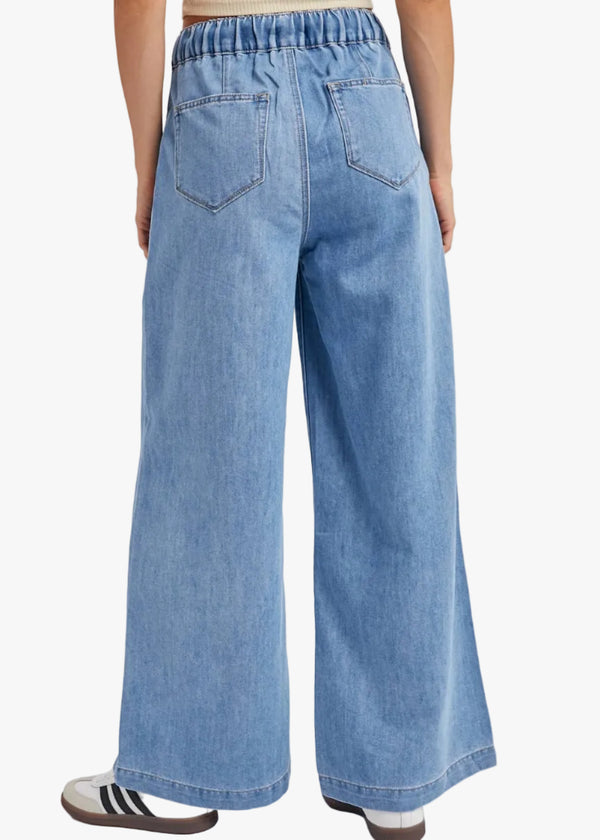 Hyde Denim Paper Bag Jeans