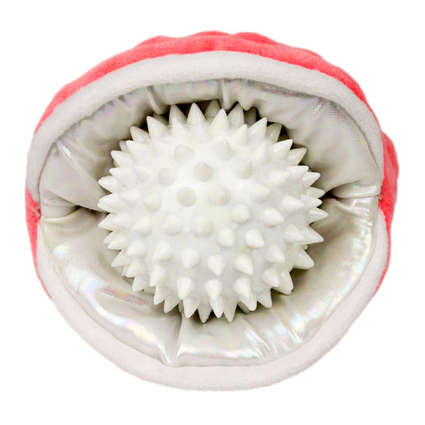 Tall Tails Oyster with Pearl Dog Toy - 5"