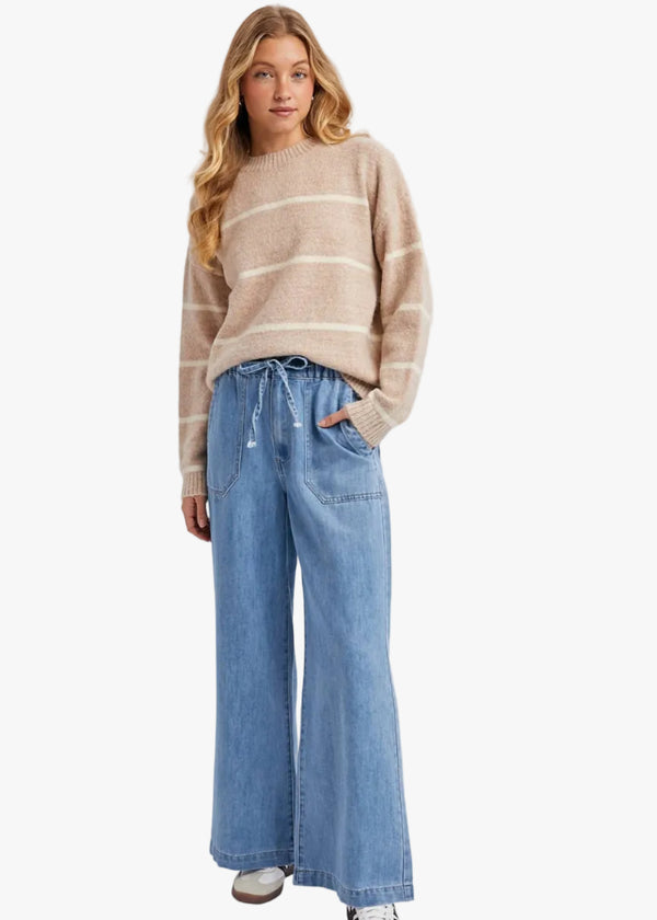 Hyde Denim Paper Bag Jeans