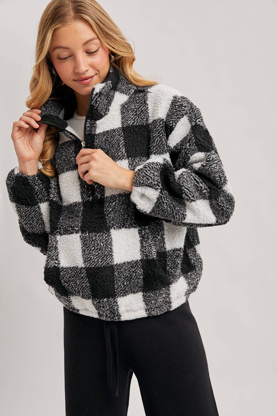 Kelso Plaid Pullover