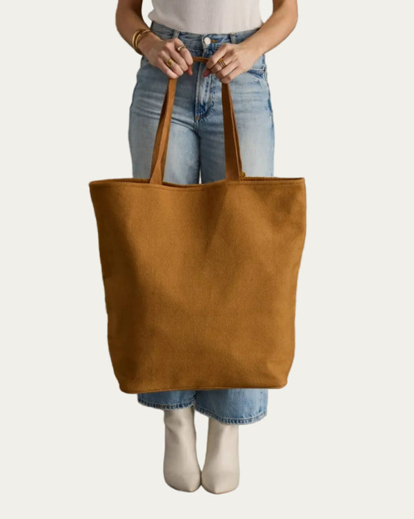 Tan, Brown & Cream Western Tote