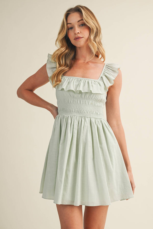 Cadance Back Tie Dress