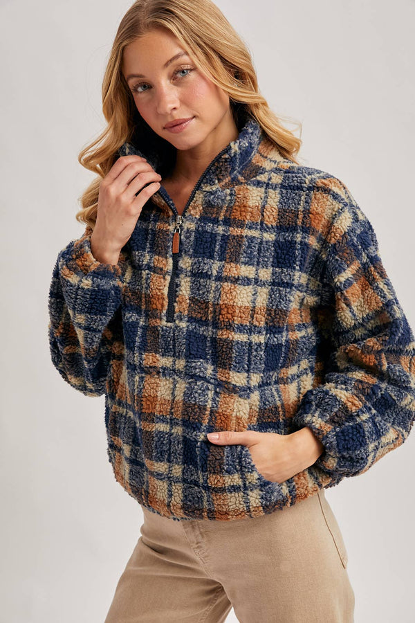 Kelso Plaid Pullover