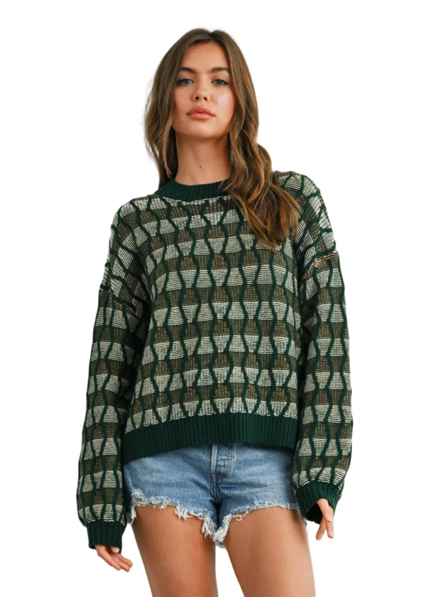 Tilly Geometric Sweater