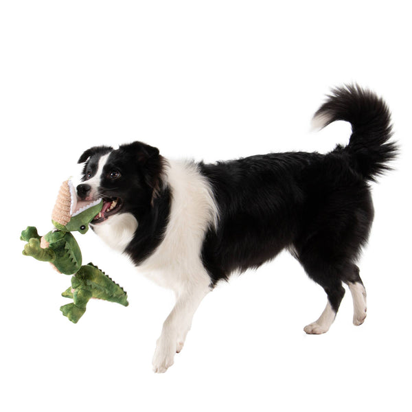 Gator Jointed Shake Dog Toy
