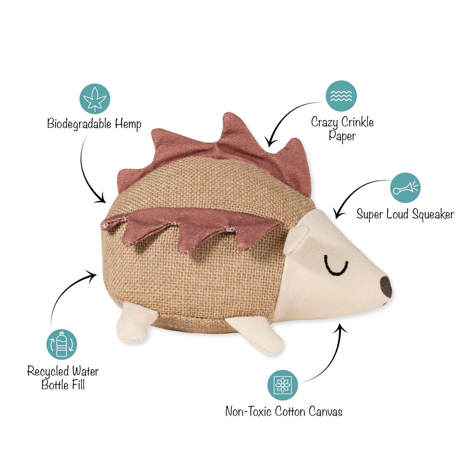 Hedgy Dog Toy