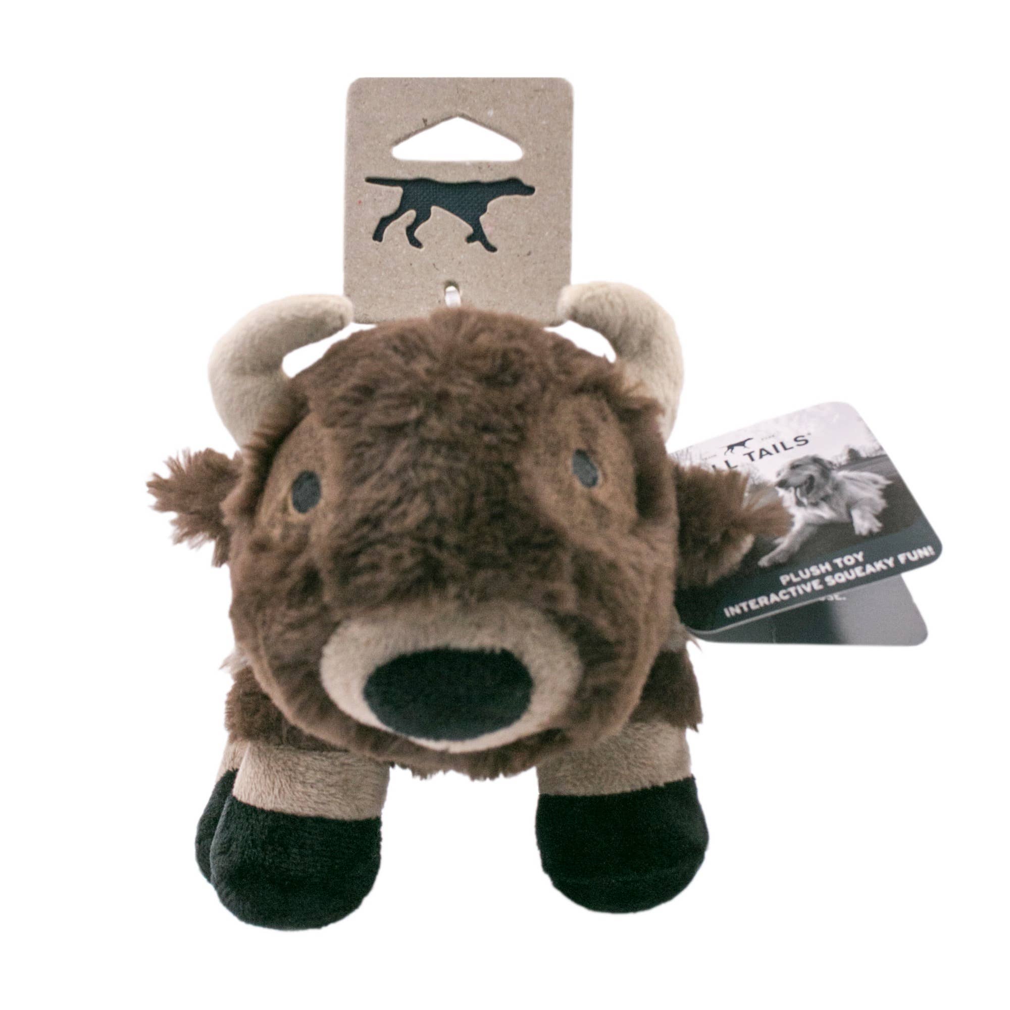 Buffalo Plush w/ Squeaker