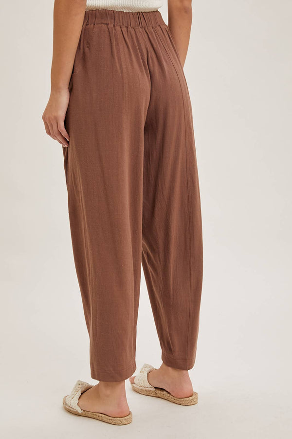 Carter Linen Barrel Pants