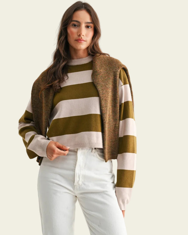 Lana Rugby Stripe Shirt