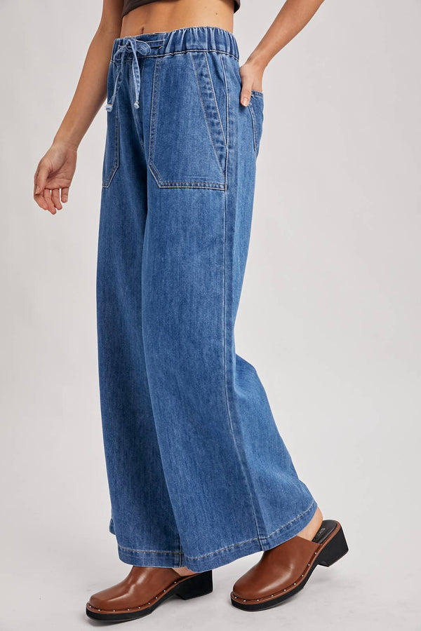 Hyde Denim Paper Bag Jeans