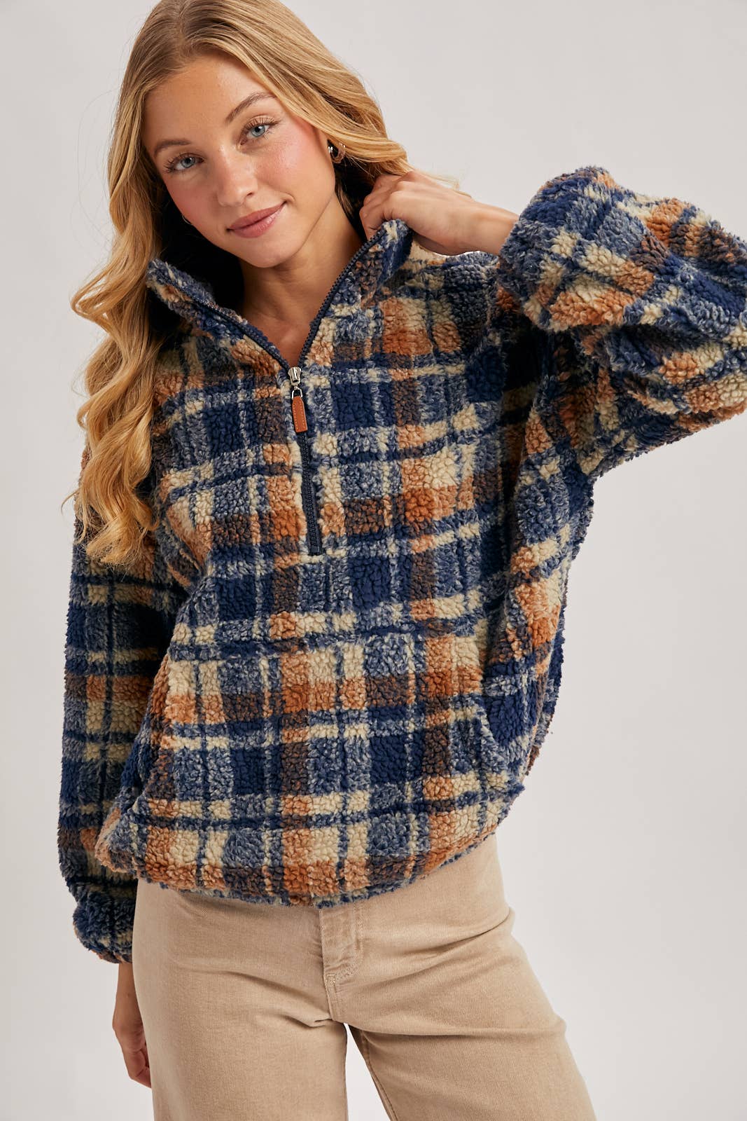 Kelso Plaid Pullover