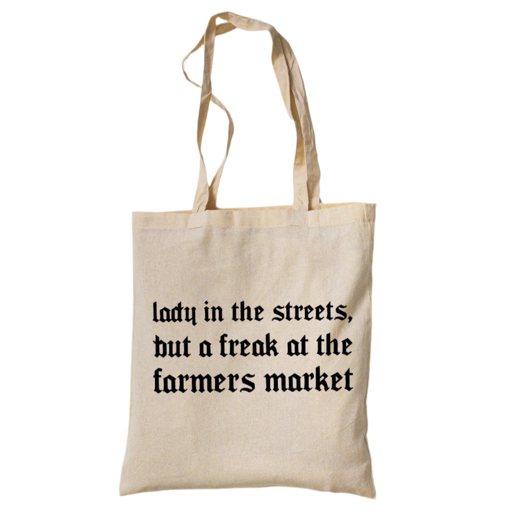 Freak At The Farmers Market Tote Bag