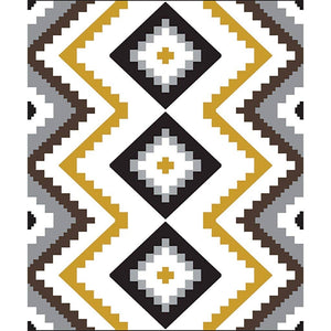 Homeland Geometric Throw Blanket