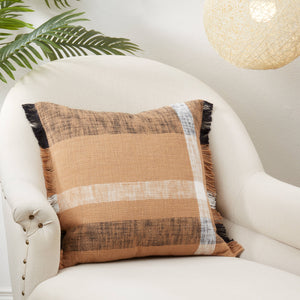 Maxi Plaid Throw Pillow