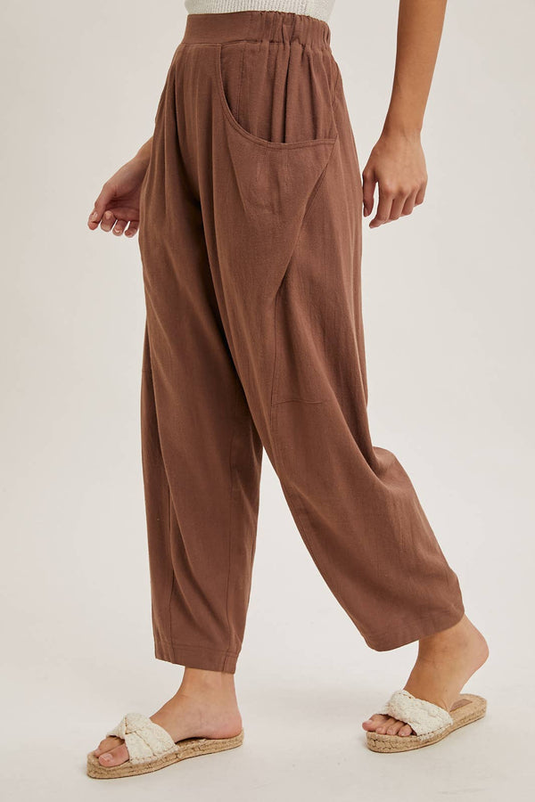Carter Linen Barrel Pants
