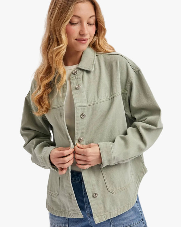 Gwendolyn Denim Shacket