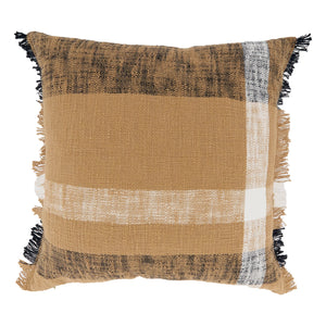 Maxi Plaid Throw Pillow