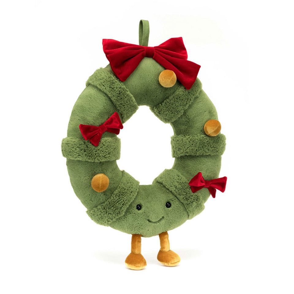 Amuseables Decorated Christmas Wreath