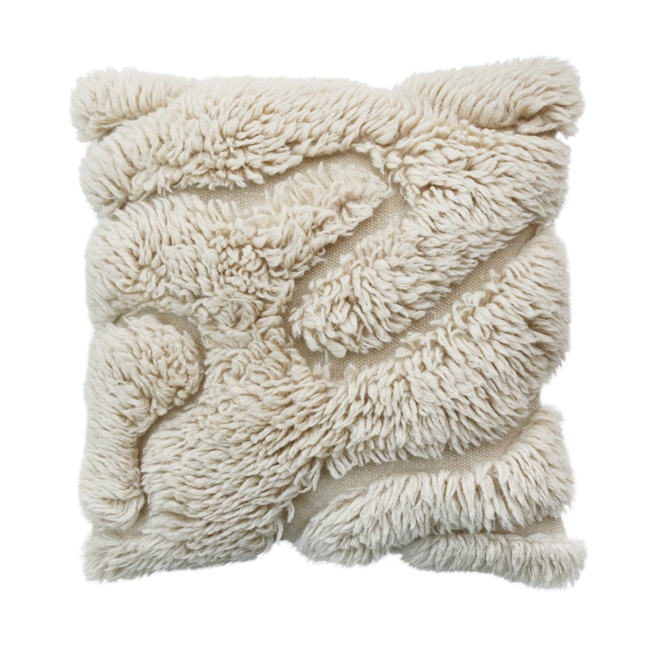 Waverly Shag Wool Pillow