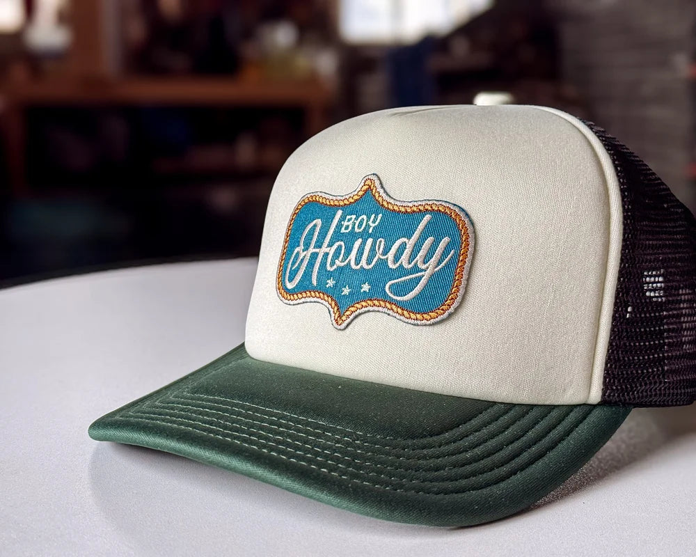 Boy Howdy Trucker Hat – Staghorn Mercantile